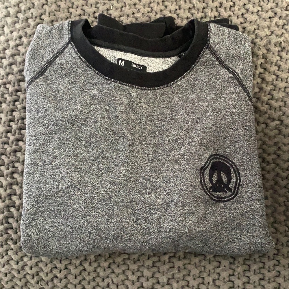 Gnarly crew neck sweatshirt